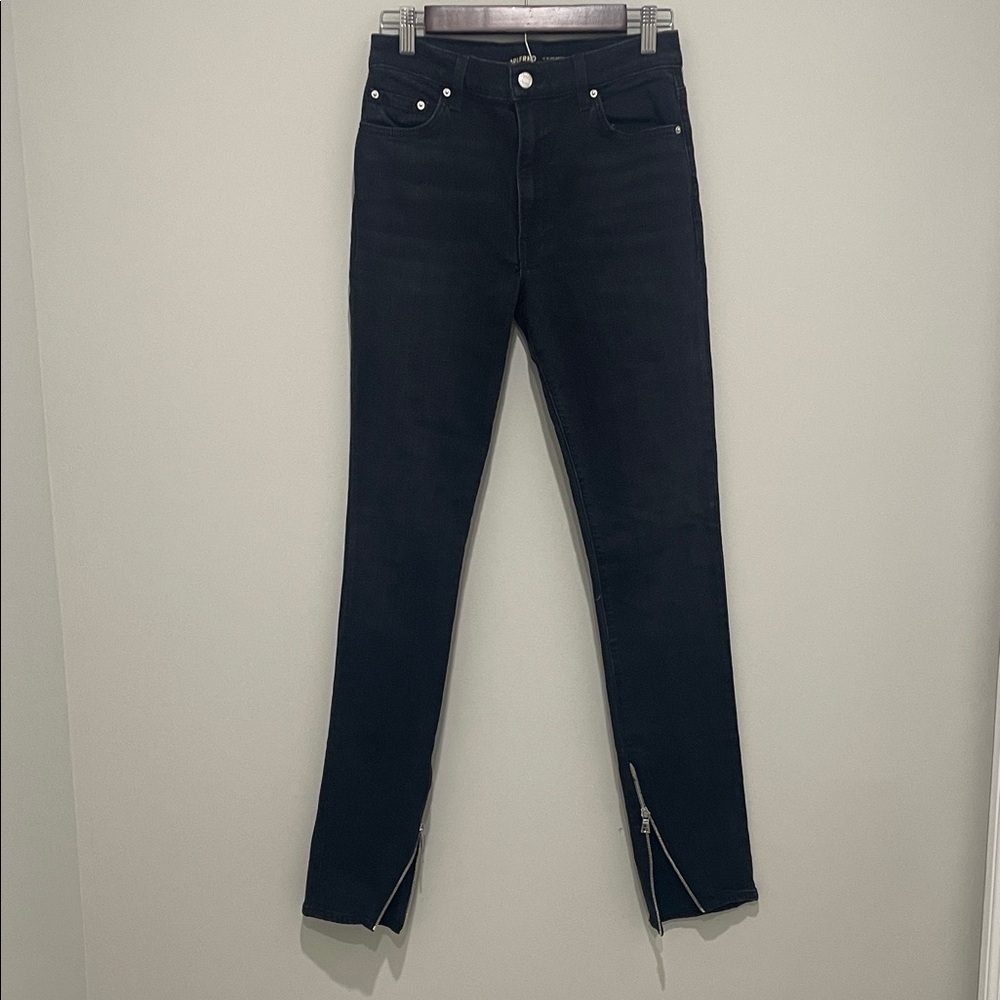 GRLFRND Karla Ankle Zip Jeans Black 26